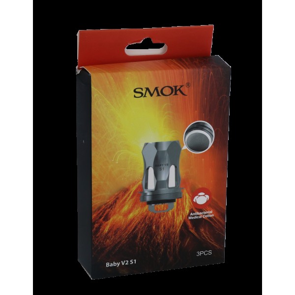 Smok Baby V2 S1 Single Mesh Heads 0,15 Ohm (3 Stück pro Packung)