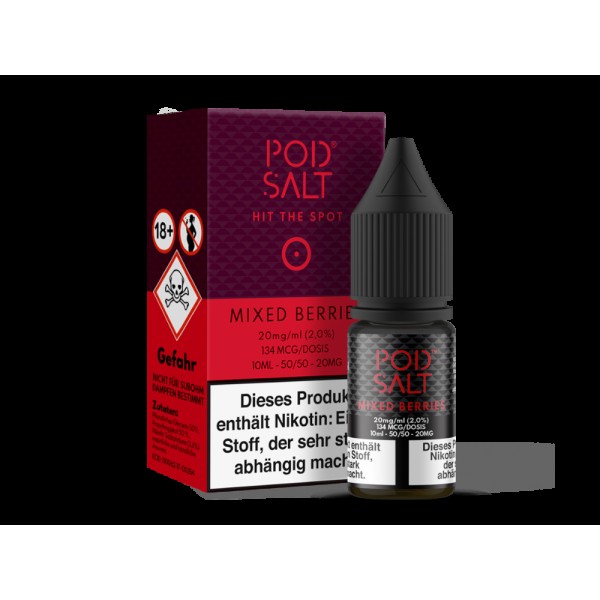 Pod Salt - Mixed Berries - Nikotinsalz Liquid