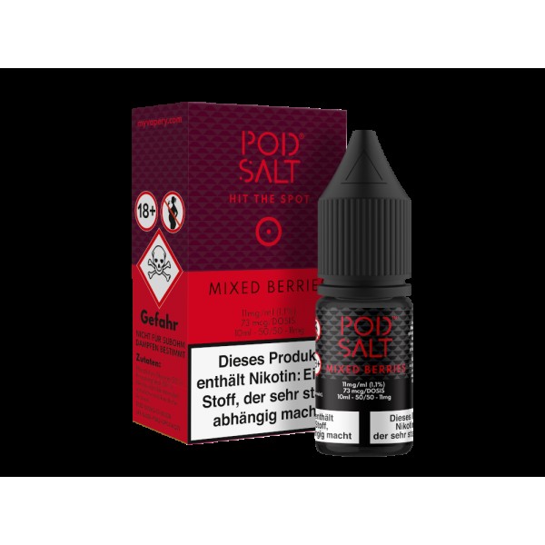 Pod Salt - Mixed Berries - Nikotinsalz Liquid