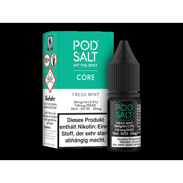 Pod Salt Core - Fresh Mint - Nikotinsalz Liquid