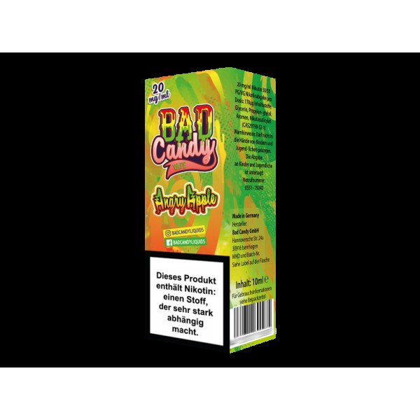 Bad Candy Liquids - Angry Apple - Nikotinsalz Liquid