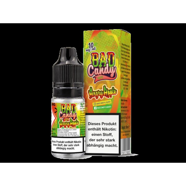 Bad Candy Liquids - Angry Apple - Nikotinsalz Liquid