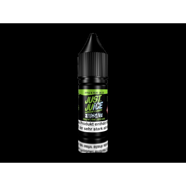 Just Juice - Apple & Pear on Ice - Nikotinsalz Liquid 20mg/ml