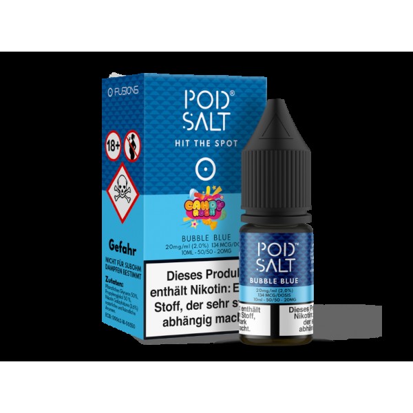 Pod Salt Fusion - Bubble Blue - Nikotinsalz Liquid