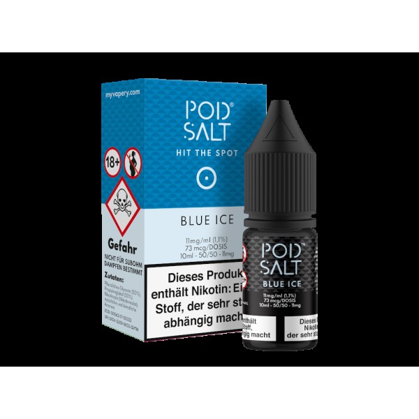 Pod Salt - Blue Ice - Nikotinsalz Liquid