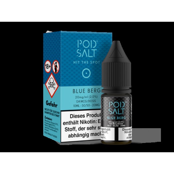 Pod Salt - Blue Berg - Nikotinsalz Liquid