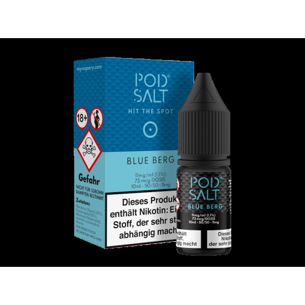 Pod Salt - Blue Berg - Nikotinsalz Liquid