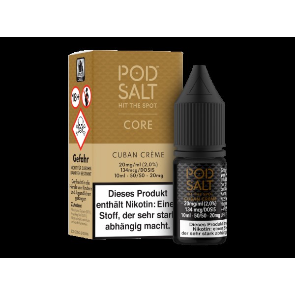 Pod Salt Core - Cuban Creme - Nikotinsalz Liquid