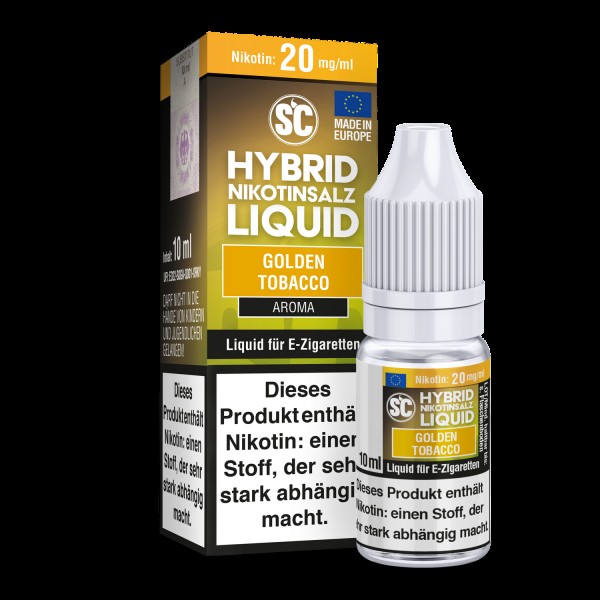 SC - Golden Tobacco -  Hybrid Nikotinsalz Liquid