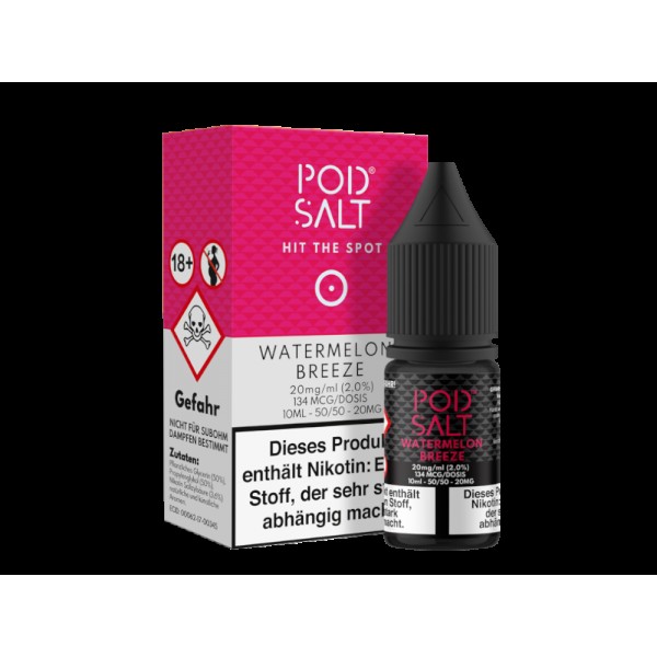 Pod Salt - Watermelon Breeze - Nikotinsalz Liquid