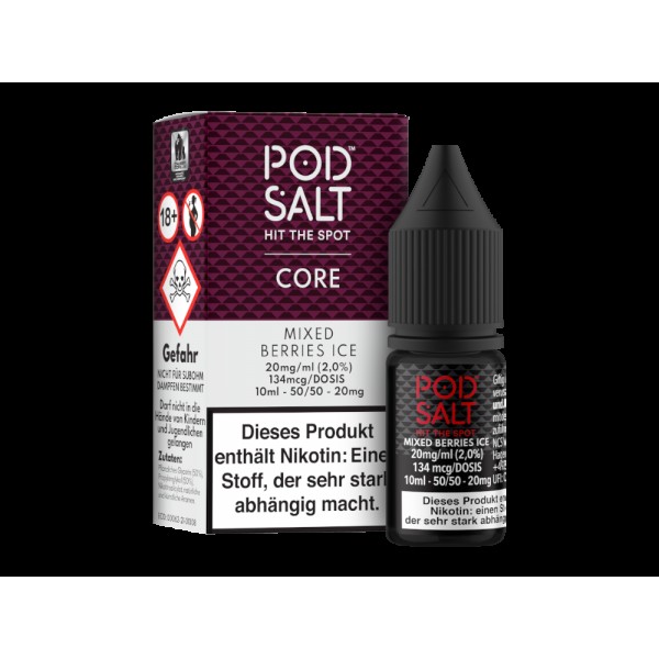 Pod Salt Core - Mixed Berries Ice - Nikotinsalz Liquid