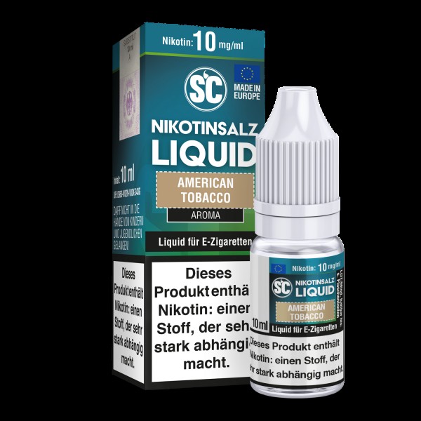 SC - American Tobacco - E-Zigaretten Nikotinsalz Liquid 20 mg/ml