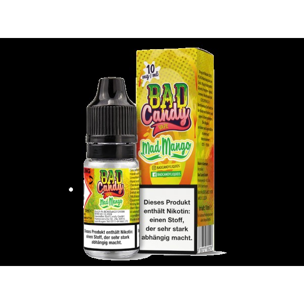 Bad Candy Liquids - Mad Mango - Nikotinsalz Liquid