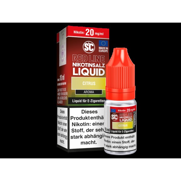 SC - Red Line - Citrus - Nikotinsalz Liquid