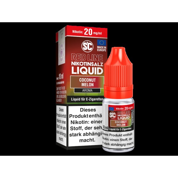 SC - Red Line - Coconut Melon - Nikotinsalz Liquid