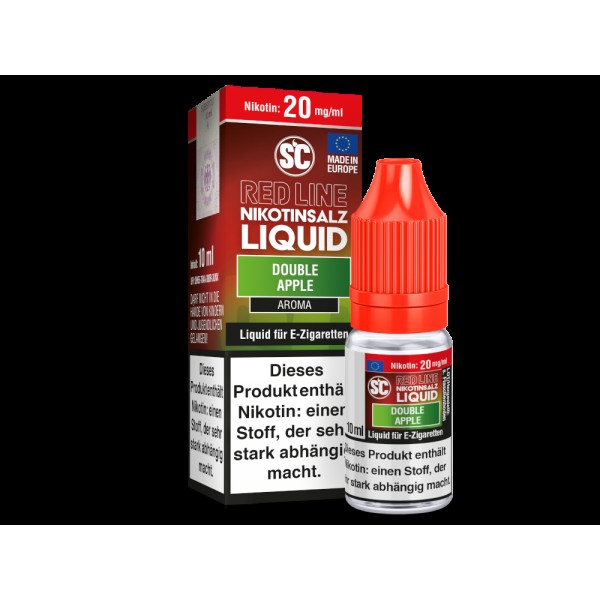 SC - Red Line - Double Apple - Nikotinsalz Liquid