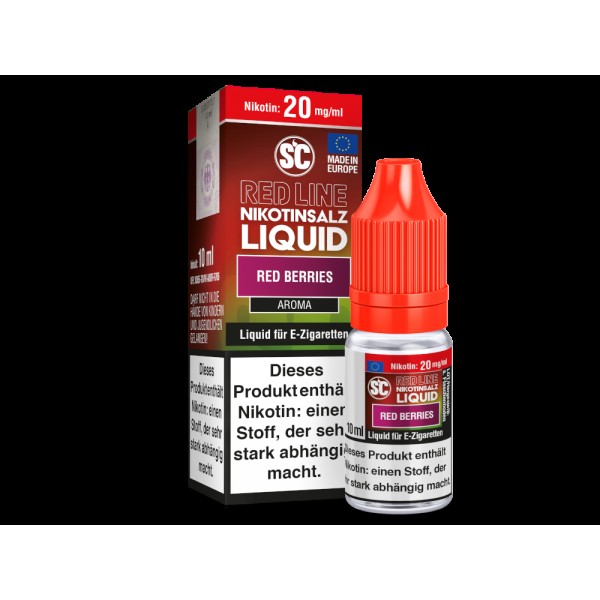 SC - Red Line - Red Berries - Nikotinsalz Liquid