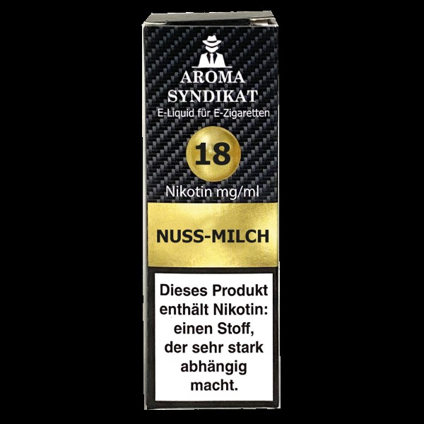 Aroma Syndikat - Nuss-Milch Nikotinsalz Liquid