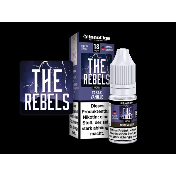 The Rebels Tabak Vanille Aroma - Liquid für E-Zigaretten