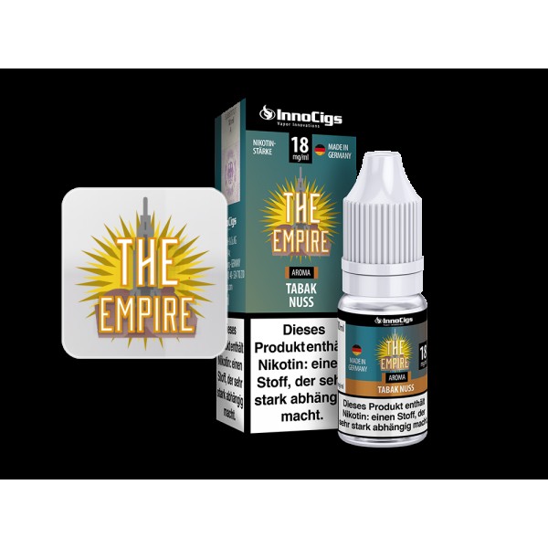 The Empire Tabak Nuss Aroma - Liquid für E-Zigaretten