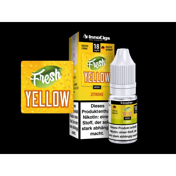 Fresh Yellow Zitrone Aroma - Liquid für E-Zigaretten