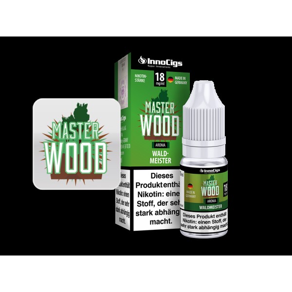 Master Wood Waldmeister Aroma - Liquid für E-Zigaretten