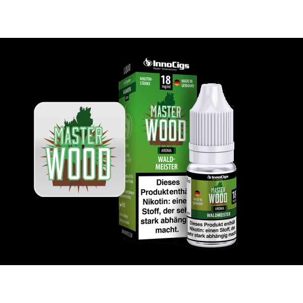 Master Wood Waldmeister Aroma - Liquid für E-Zigaretten