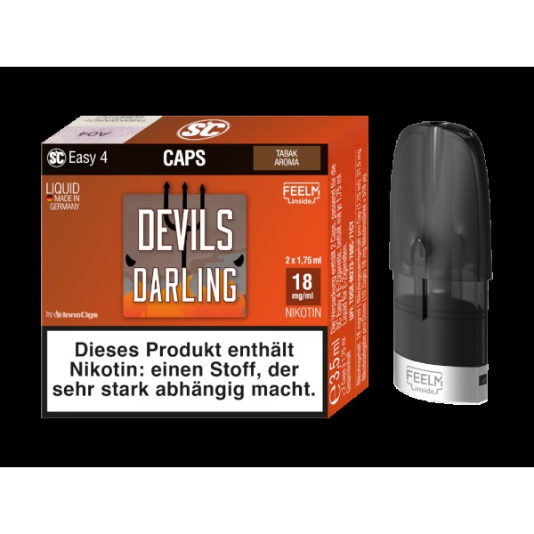 SC Easy 4 Caps Devils Darling Tabak (2 Stück pro Packung)