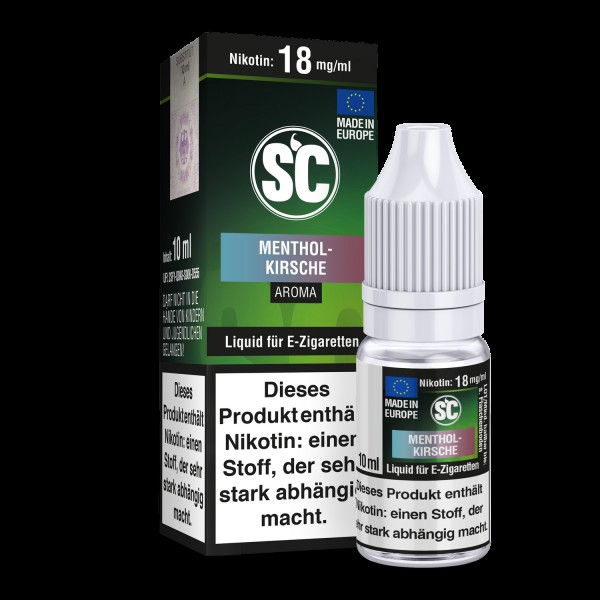 Menthol-Kirsche E-Zigaretten Liquid