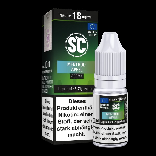 Menthol-Apfel E-Zigaretten Liquid