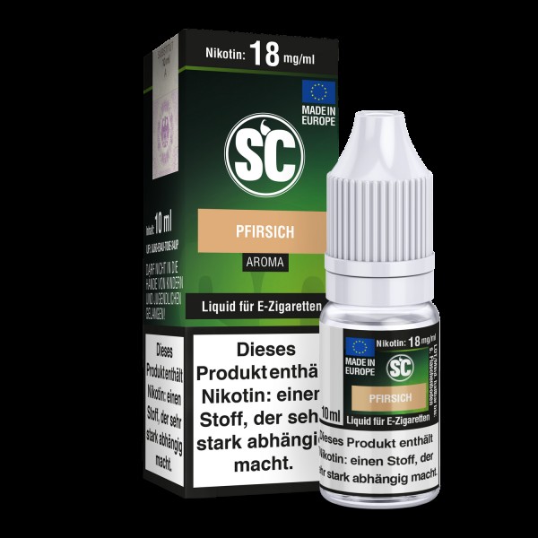 Pfirsich E-Zigaretten Liquid