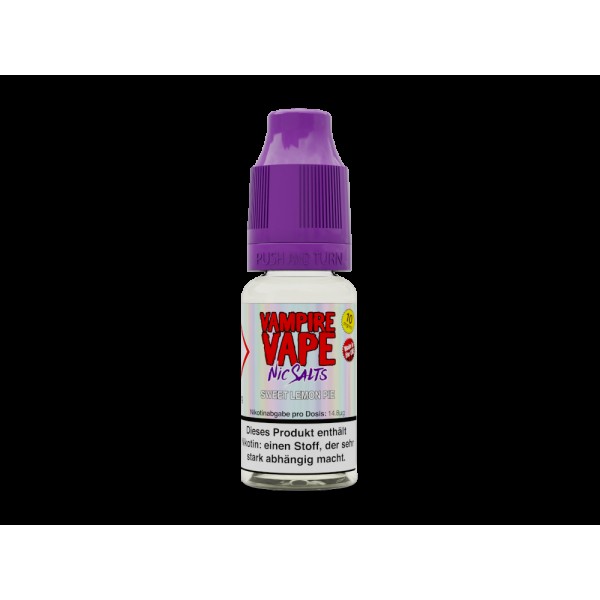 Vampire Vape - Sweet Lemon Pie - Nikotinsalz Liquid