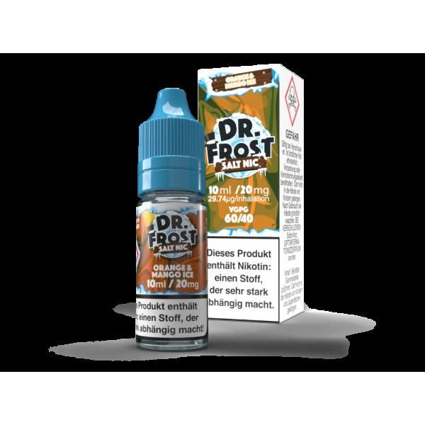 Dr. Frost - Polar Ice Vapes - Orange Mango Ice - Nikotinsalz Liquid 20mg/ml