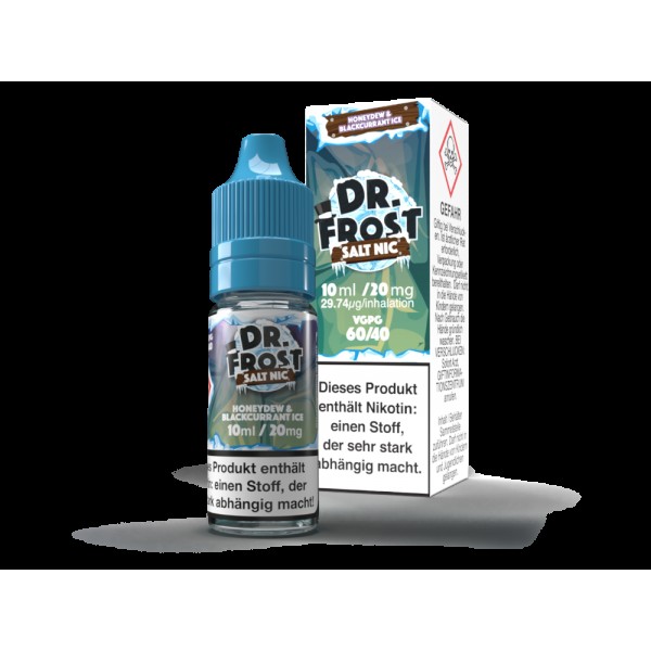 Dr. Frost - Polar Ice Vapes - Honeydew Blackcurrant Ice - Nikotinsalz Liquid 20mg/ml