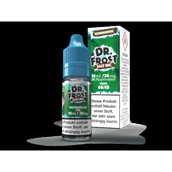 Dr. Frost - Polar Ice Vapes - Watermelon Ice - Nikotinsalz Liquid 20mg/ml