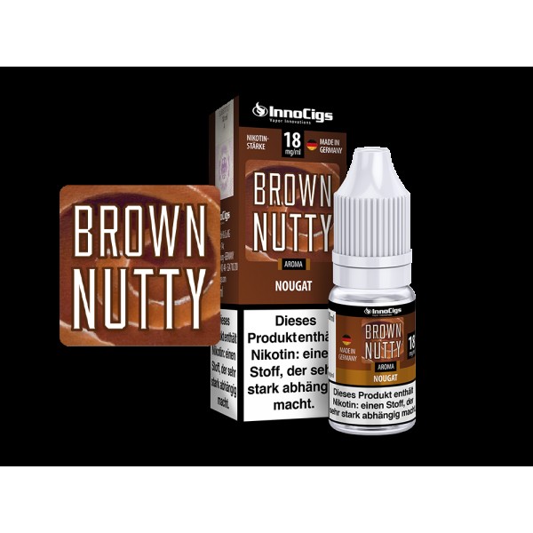 Brown Nutty Nougat Aroma - Liquid für E-Zigaretten